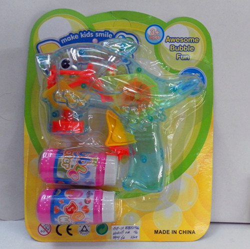 Boards inside transparent plastic educational toys children&#039;s toys inertia Flash Dolphin bubble gun