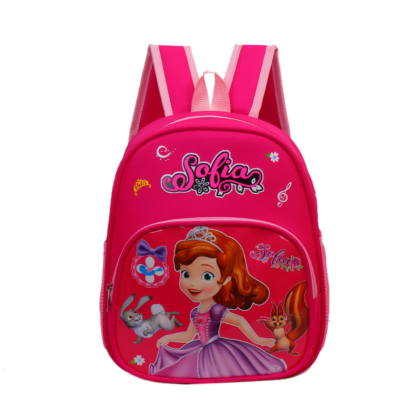 New Ice Princess Spider-Man Korean Kindergarten Boys and Girls 3-6 Years Old First Grade Burden-Free Spine-Protective Backpack