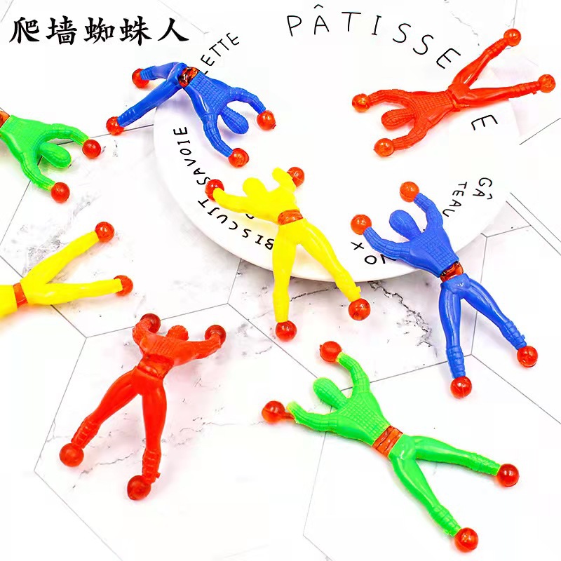 Hot Sale Fun Creative Flip Bucket Wall Climbing Superman Spider-Man Sticky Wall Climbing Toy Stall Supply Wholesale Hot Sale Fun Creative Flip Bucket Wall Climbing Superman Spider-Man Sticky Wall Climbing Toy Stall Supply Wholesale