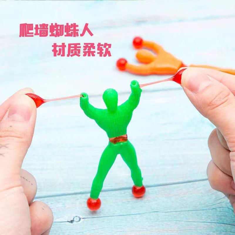 Hot Sale Fun Creative Flip Bucket Wall Climbing Superman Spider-Man Sticky Wall Climbing Toy Stall Supply Wholesale Hot Sale Fun Creative Flip Bucket Wall Climbing Superman Spider-Man Sticky Wall Climbing Toy Stall Supply Wholesale
