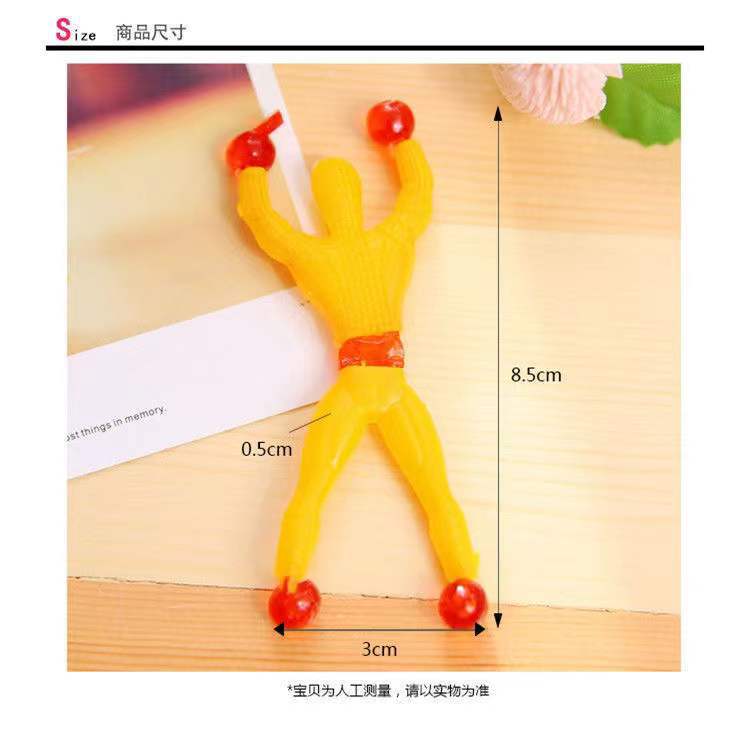 Hot Sale Fun Creative Flip Bucket Wall Climbing Superman Spider-Man Sticky Wall Climbing Toy Stall Supply Wholesale Hot Sale Fun Creative Flip Bucket Wall Climbing Superman Spider-Man Sticky Wall Climbing Toy Stall Supply Wholesale