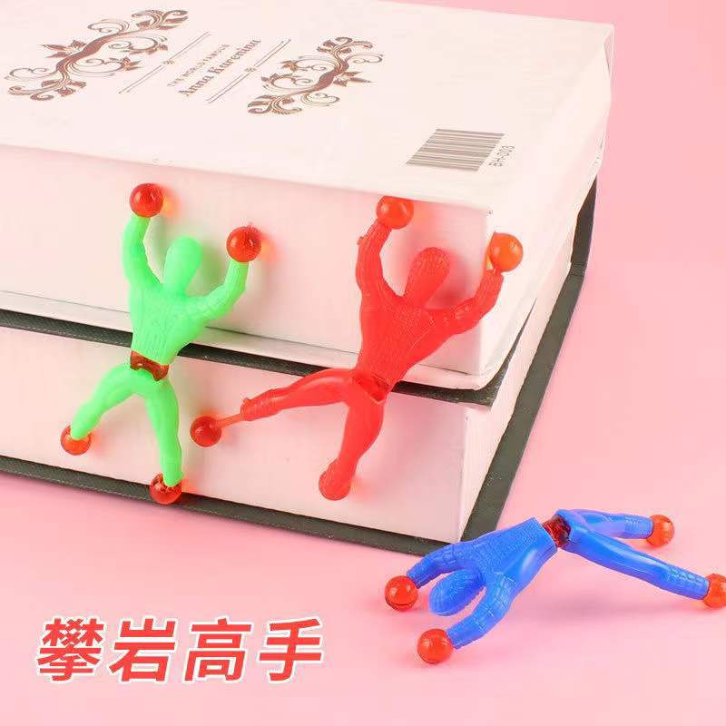 Hot Sale Fun Creative Flip Bucket Wall Climbing Superman Spider-Man Sticky Wall Climbing Toy Stall Supply Wholesale Hot Sale Fun Creative Flip Bucket Wall Climbing Superman Spider-Man Sticky Wall Climbing Toy Stall Supply Wholesale