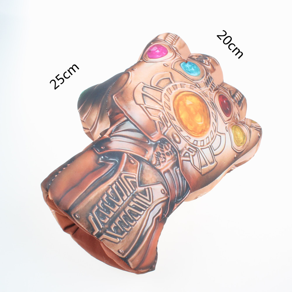 Avengers Cosplay Plush Toy Gloves Spider-Man Iron Man Boxing Gloves Props Children Gifts