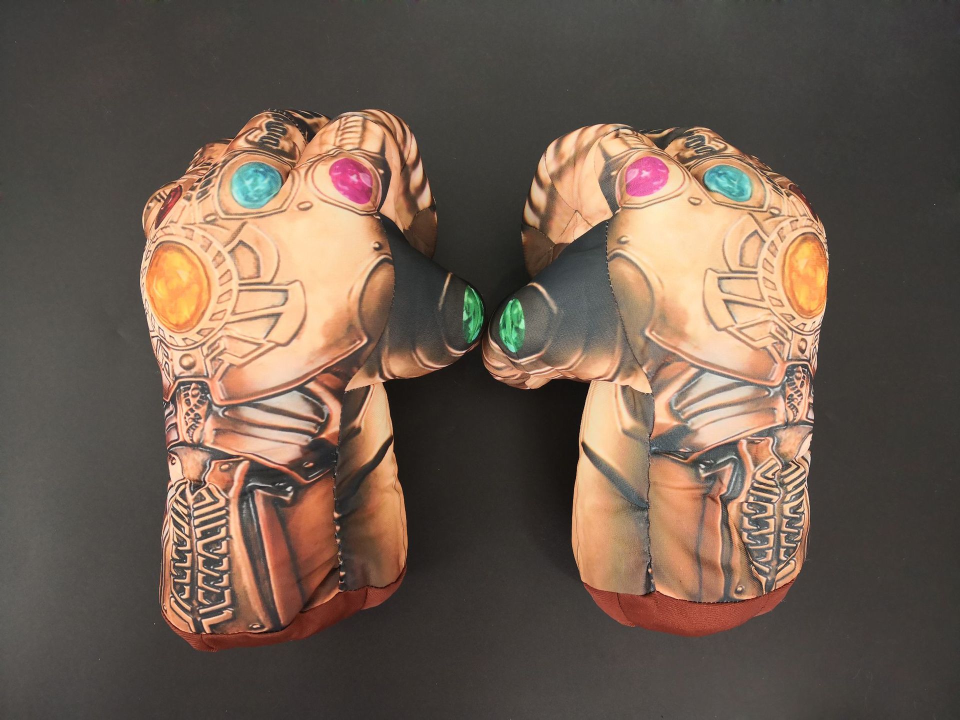 Avengers Cosplay Plush Toy Gloves Spider-Man Iron Man Boxing Gloves Props Children Gifts