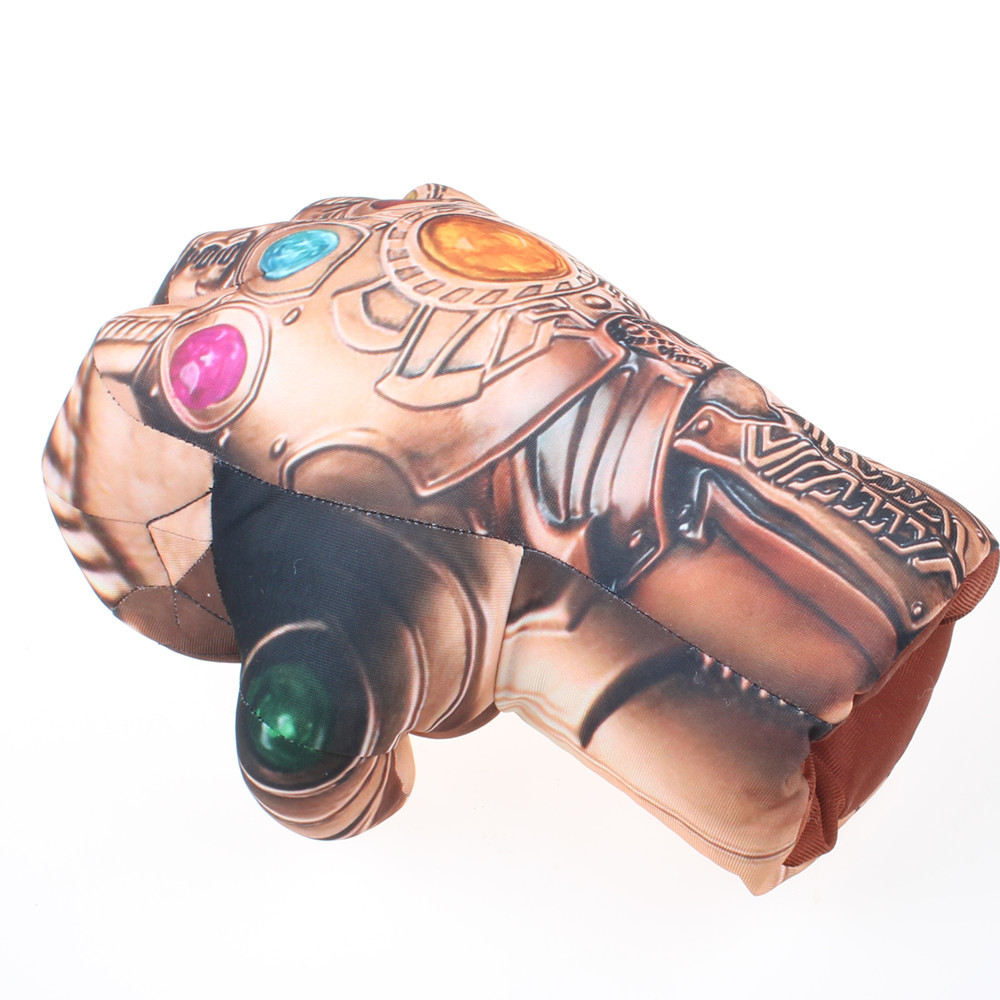 Avengers Cosplay Plush Toy Gloves Spider-Man Iron Man Boxing Gloves Props Children Gifts