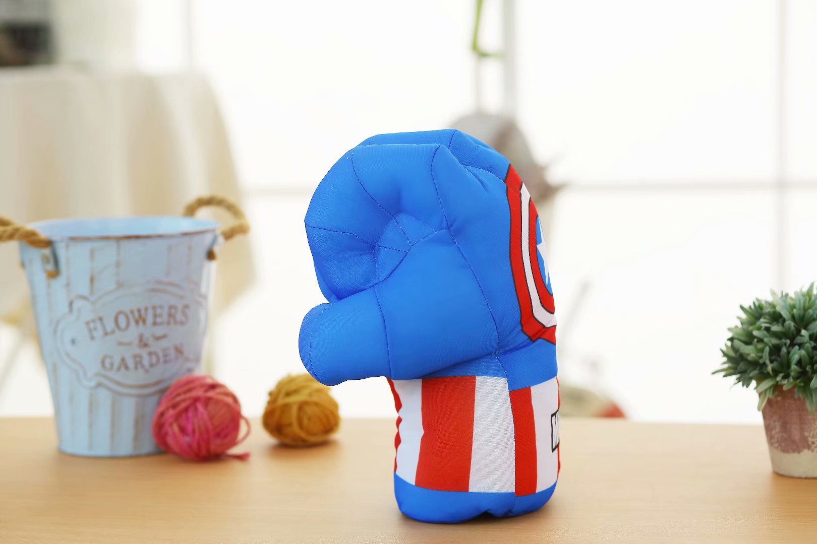 Avengers Cosplay Plush Toy Gloves Spider-Man Iron Man Boxing Gloves Props Children Gifts