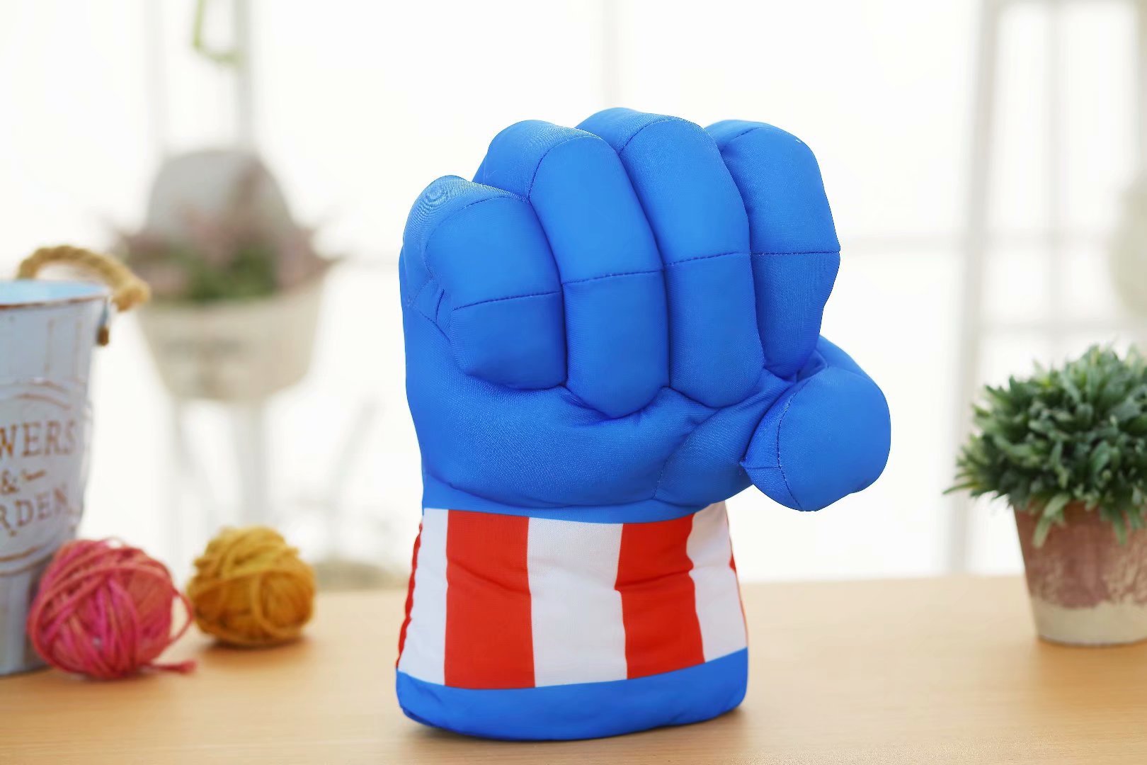 Avengers Cosplay Plush Toy Gloves Spider-Man Iron Man Boxing Gloves Props Children Gifts