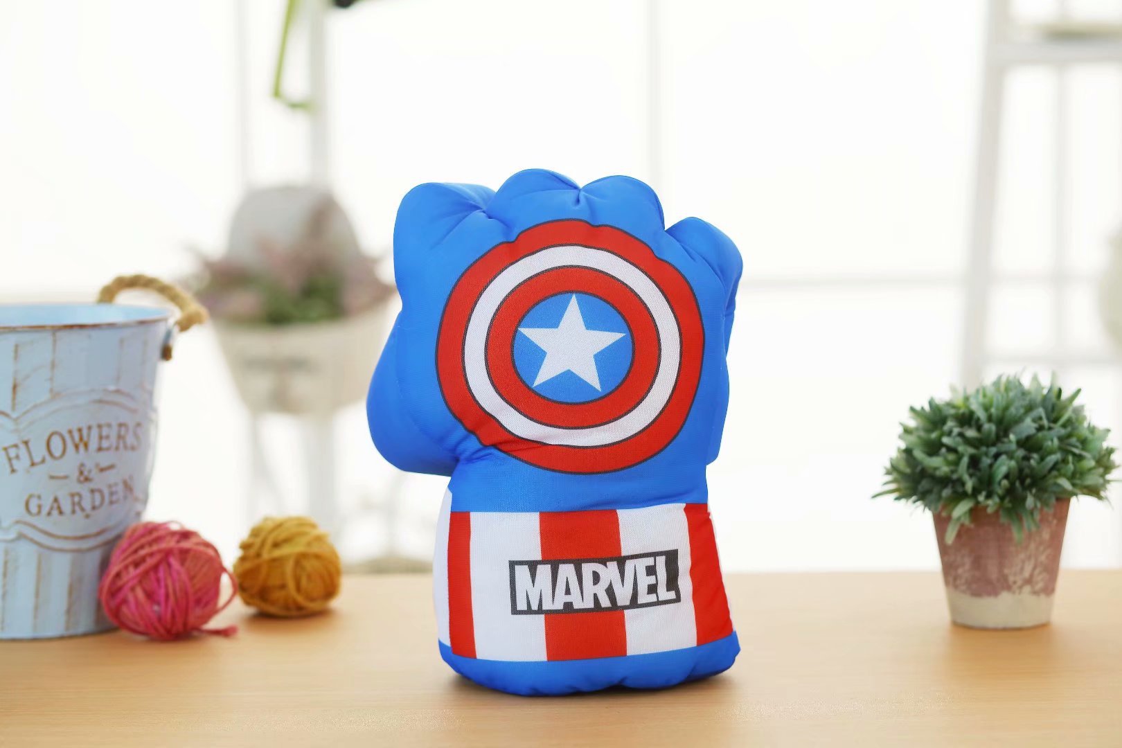 Avengers Cosplay Plush Toy Gloves Spider-Man Iron Man Boxing Gloves Props Children Gifts