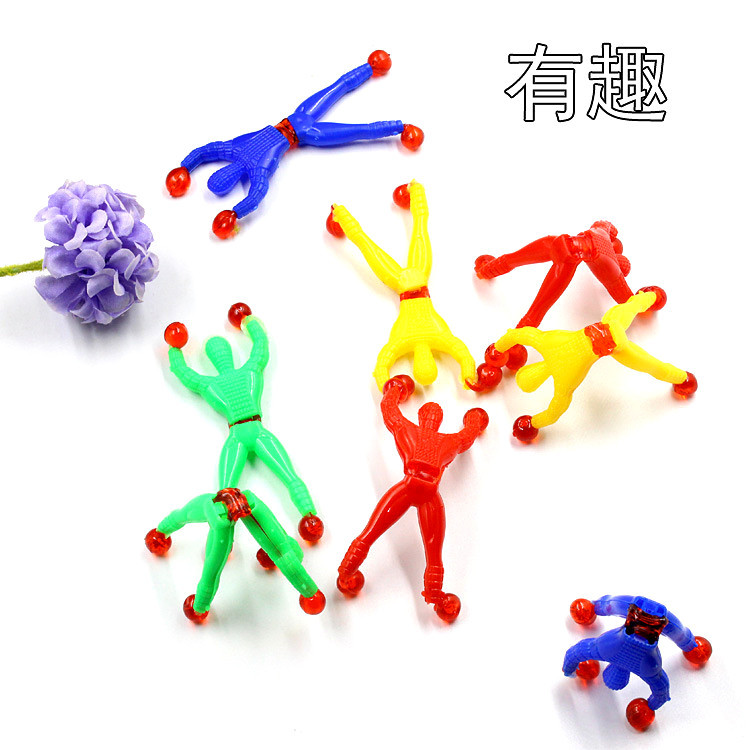 Wholesale Wall Climbing Spider-Man/Sticky Spider-Man/Wall Climbing Superman/Rock Climbing Villain/Wall Climbing Man/Trick Toy