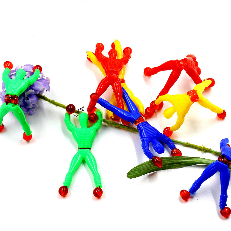 Wholesale Wall Climbing Spider-Man/Sticky Spider-Man/Wall Climbing Superman/Rock Climbing Villain/Wall Climbing Man/Trick Toy