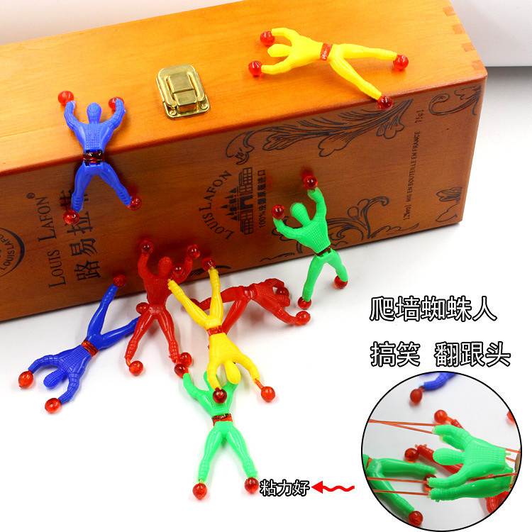 Wholesale Wall Climbing Spider-Man/Sticky Spider-Man/Wall Climbing Superman/Rock Climbing Villain/Wall Climbing Man/Trick Toy