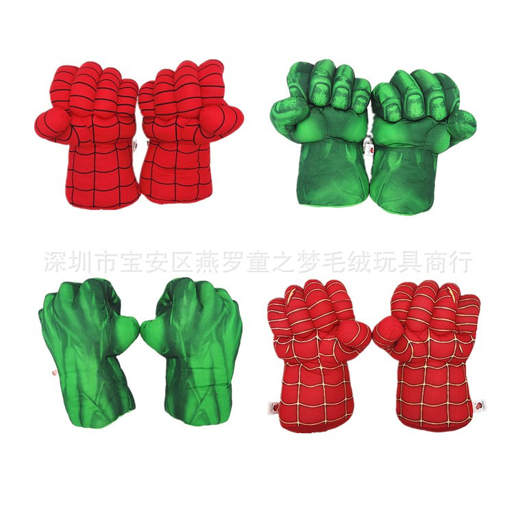 Films and Television Products Spider-Man the Hulk Foreign Trade Fist GlovesSpider-Man Toy