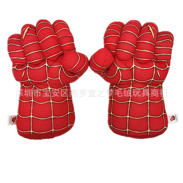 Films and Television Products Spider-Man the Hulk Foreign Trade Fist GlovesSpider-Man Toy Films and Television Products Spider-Man the Hulk Foreign Trade Fist GlovesSpider-Man Toy