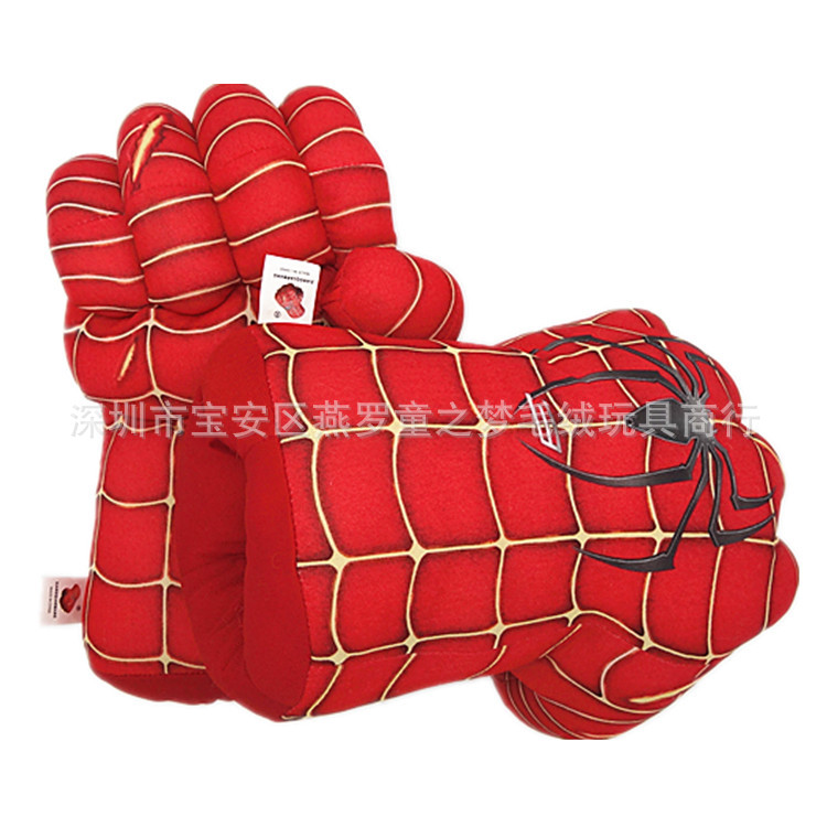 Films and Television Products Spider-Man the Hulk Foreign Trade Fist GlovesSpider-Man Toy Films and Television Products Spider-Man the Hulk Foreign Trade Fist GlovesSpider-Man Toy