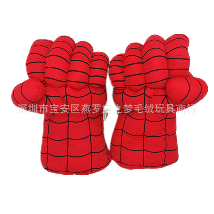 Films and Television Products Spider-Man the Hulk Foreign Trade Fist GlovesSpider-Man Toy Films and Television Products Spider-Man the Hulk Foreign Trade Fist GlovesSpider-Man Toy