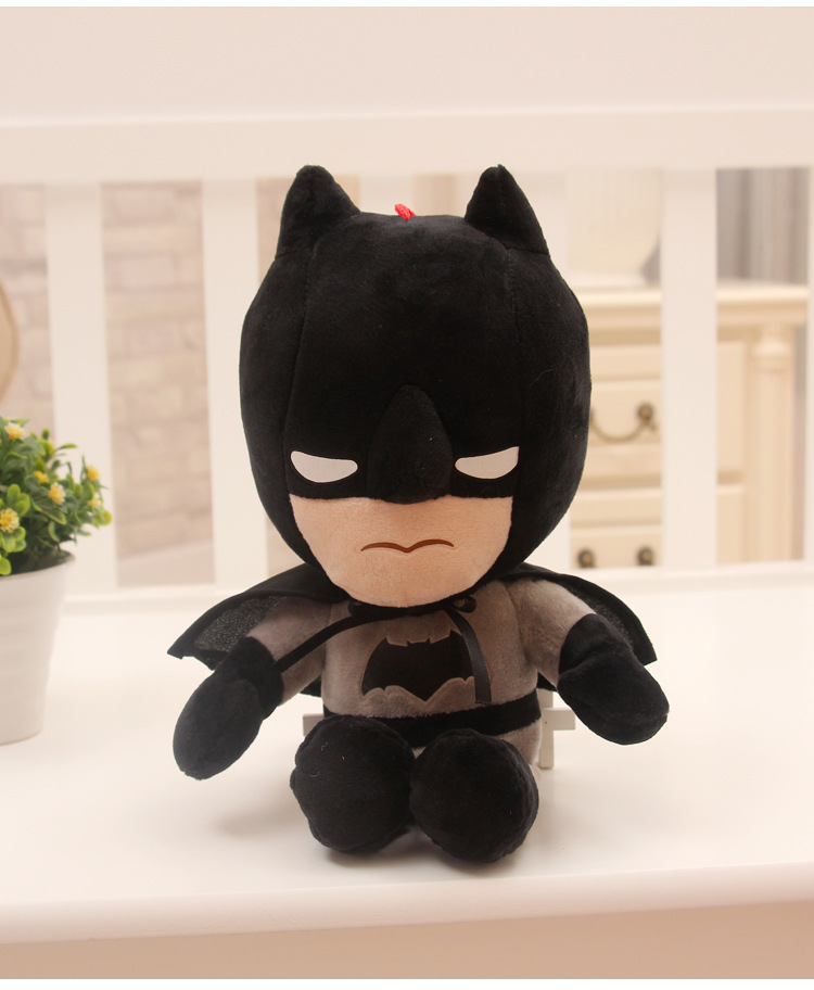 Factory Wholesale Simulation Avengers Doll Spider-Man Plush Toy Captain America Superman Ragdoll