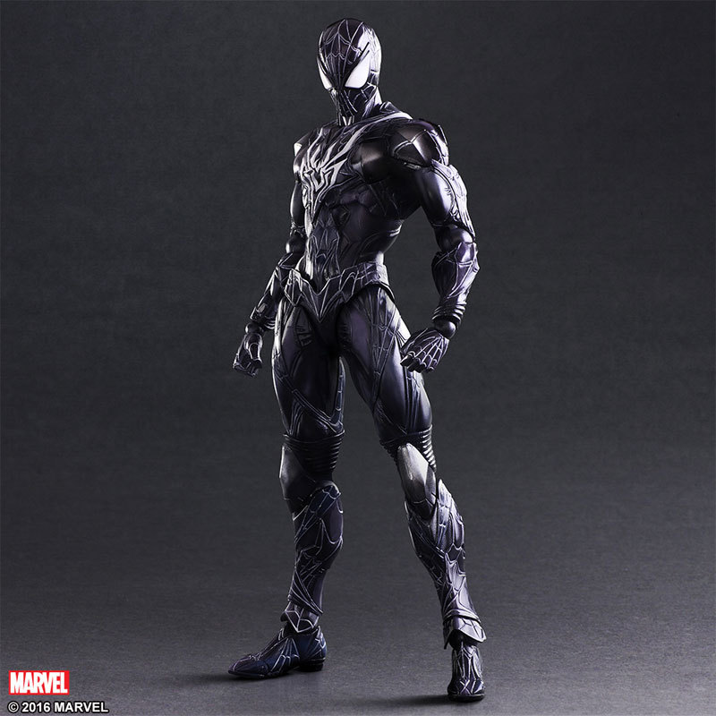 PA changed to black spider-man limited PLAY ARTS animation manual model toy wholesale PA changed to black spider-man limited PLAY ARTS animation manual model toy wholesale