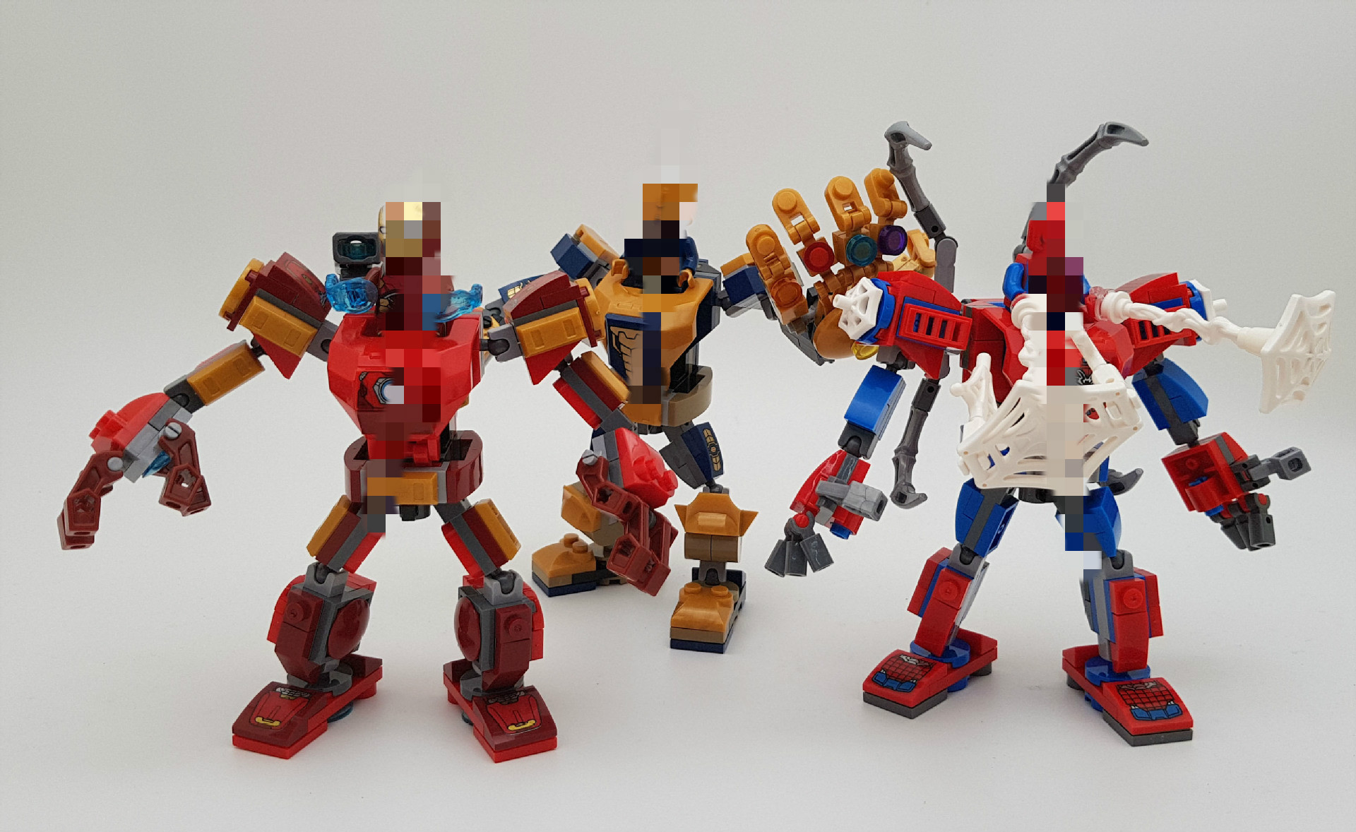 Revenge Hero Mech Series 1003 Steel Killer Spider-Man American Team Thor 1012 Spider-Man Toy Revenge Hero Mech Series 1003 Steel Killer Spider-Man American Team Thor 1012 Spider-Man Toy