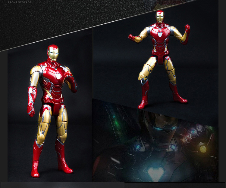 Genuine Marvel Avengers Movable Model Hand-Made Steel Spider-Man Killer Transformation Doll Toy