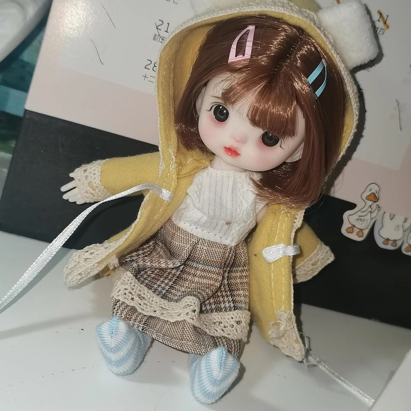 Dress-up 16-17cm Lovely Barbie Doll Clothes Doll Clothes Clothes Korean Style 8 Points Bjdob11 Doll Clothes Clothes and Dresses Suit