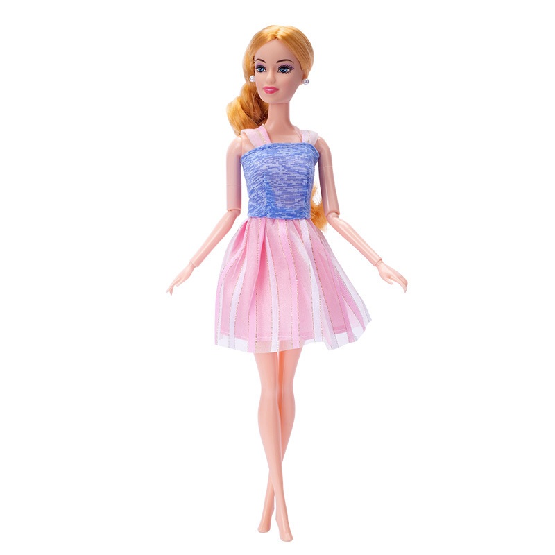 30cm Barbie Doll Clothes Dress Casual Fashion Dress Accessories Clothing Girl Toy Cross-Border Supply