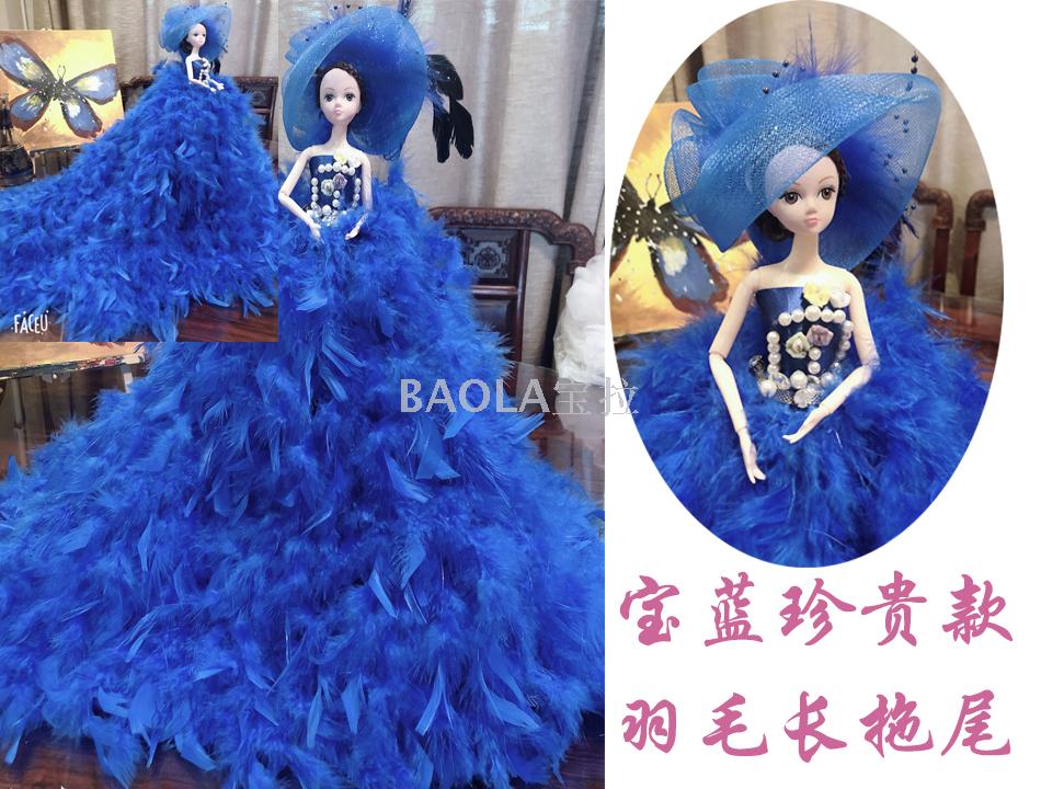 Barbie doll wedding boutique stall ornaments birthday gifts decorated web celebrity princess