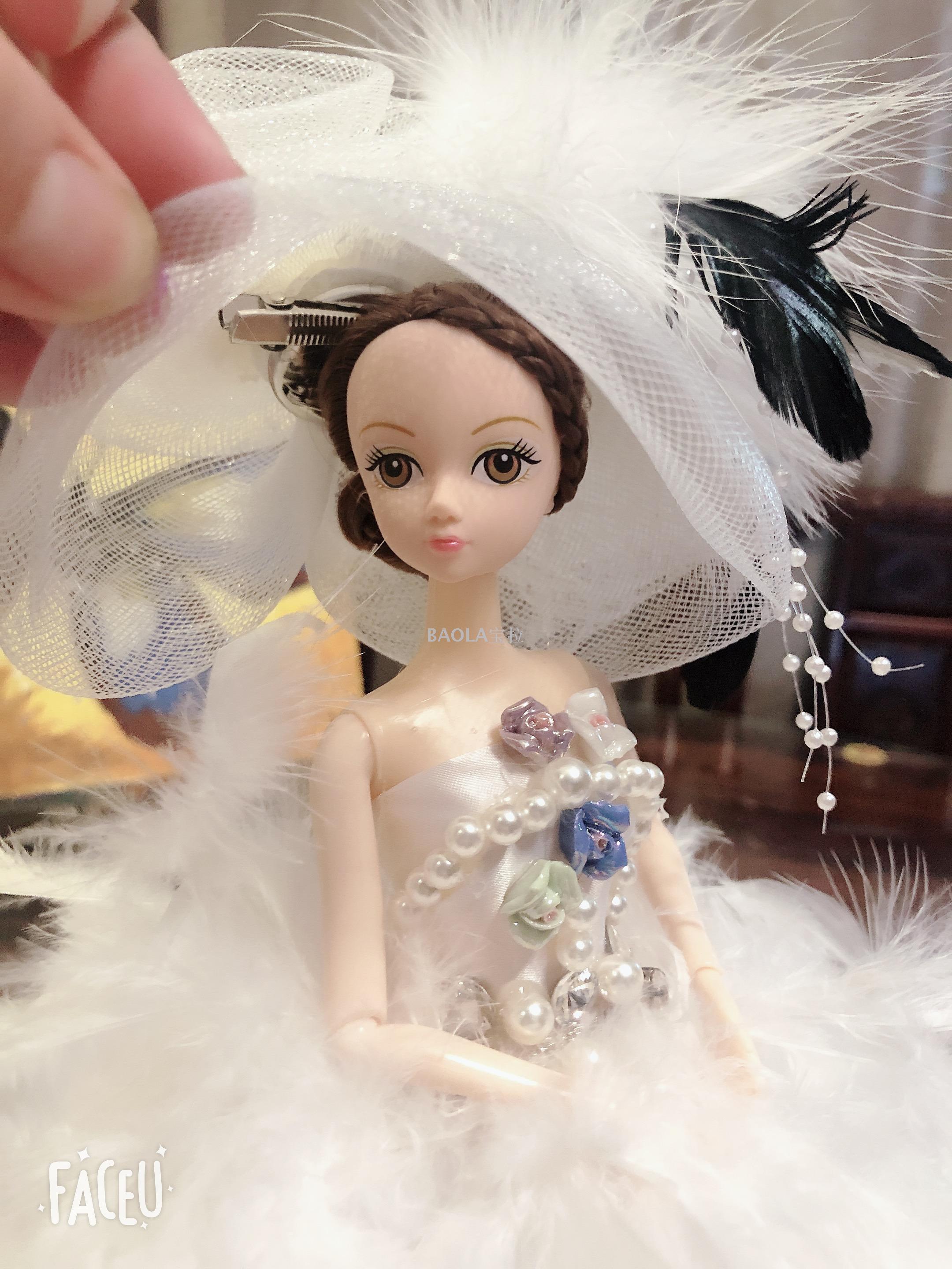 Barbie doll wedding boutique stall ornaments birthday gifts decorated web celebrity princess Barbie doll wedding boutique stall ornaments birthday gifts decorated web celebrity princess