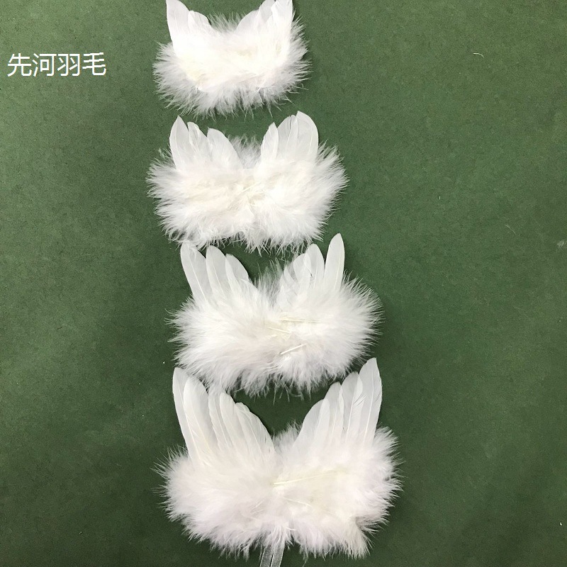 Christmas Feather Wings Children&#039;s Photography Props Clothing Accessories Pendant Baby Misty Barbie Little Angel