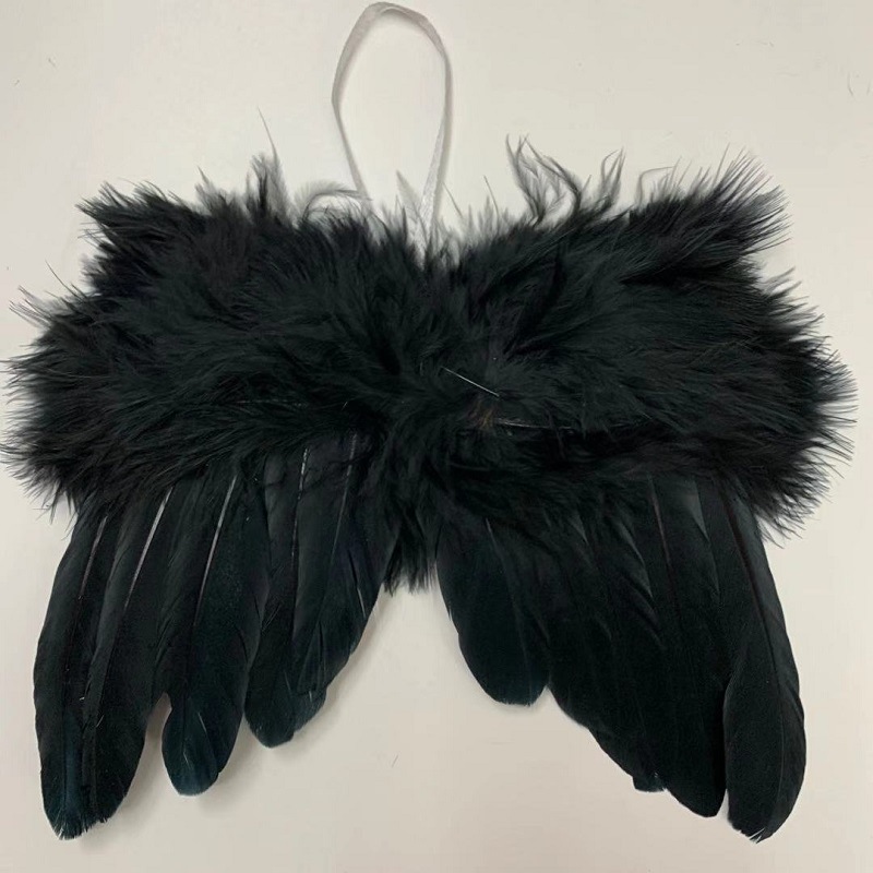 Christmas Feather Wings Children&#039;s Photography Props Clothing Accessories Pendant Baby Misty Barbie Little Angel