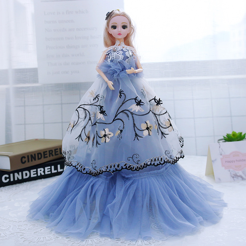 Yad Barbie Wedding doll 4cm creative hot style plastic gift box set toys wholesale