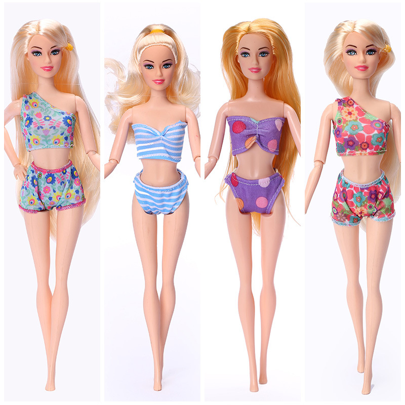 11-Inch Barbie Doll Clothes 30cm Doll Can Wear Swimsuits Bikini Suit Fashion Toy Costume Wholesale