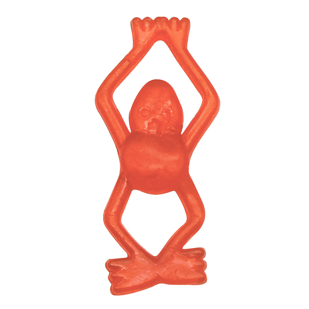 New Exotic Transparent Catapult Frog Trick Fun Decompression Children&#039;s Toy TPR Expandable Material Finger Slingshot