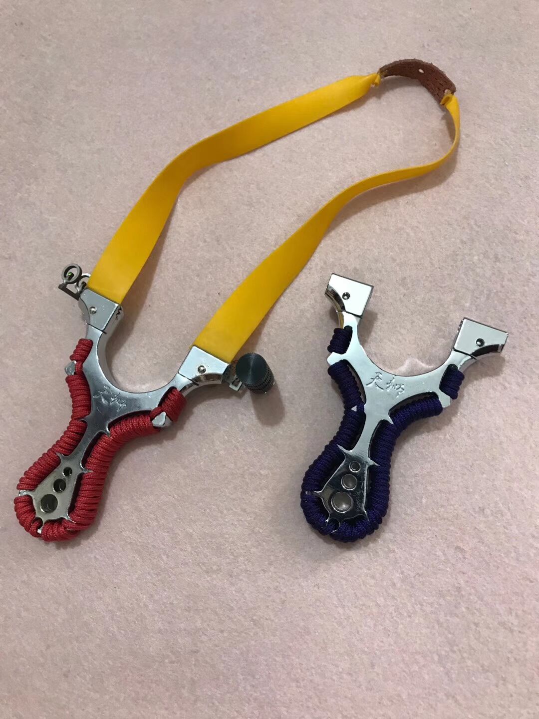 New tianshi feel wang flat skin slingshot accurate light aiming fast pressure reflex slingshot