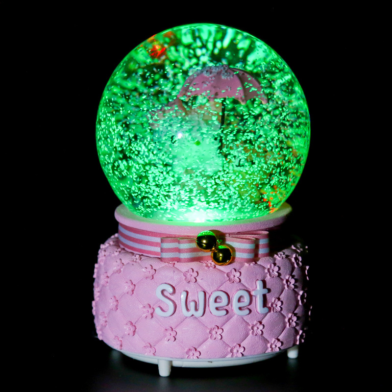 Grocery Creative Home Cat Crystal Ball Music Box Luminous Girl Heart Present to Girl for Birthdays and Valentine's Days Gift Decoration Grocery Creative Home Cat Crystal Ball Music Box Luminous Girl Heart Present to Girl for Birthdays and Valentine's Days Gift Decoration