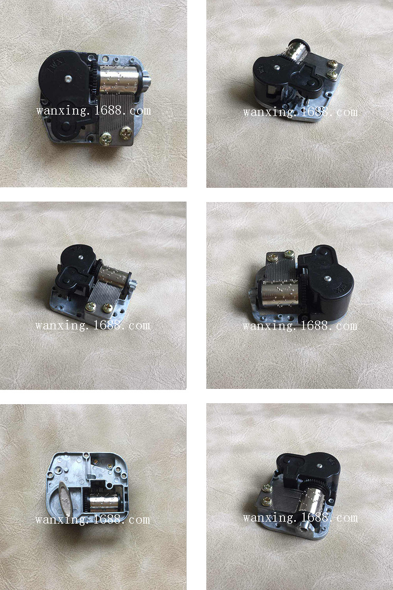 WX Wanxing Black 18G Music Box Movement Music Box Movement Standard WX Wanxing Black 18G Music Box Movement Music Box Movement Standard