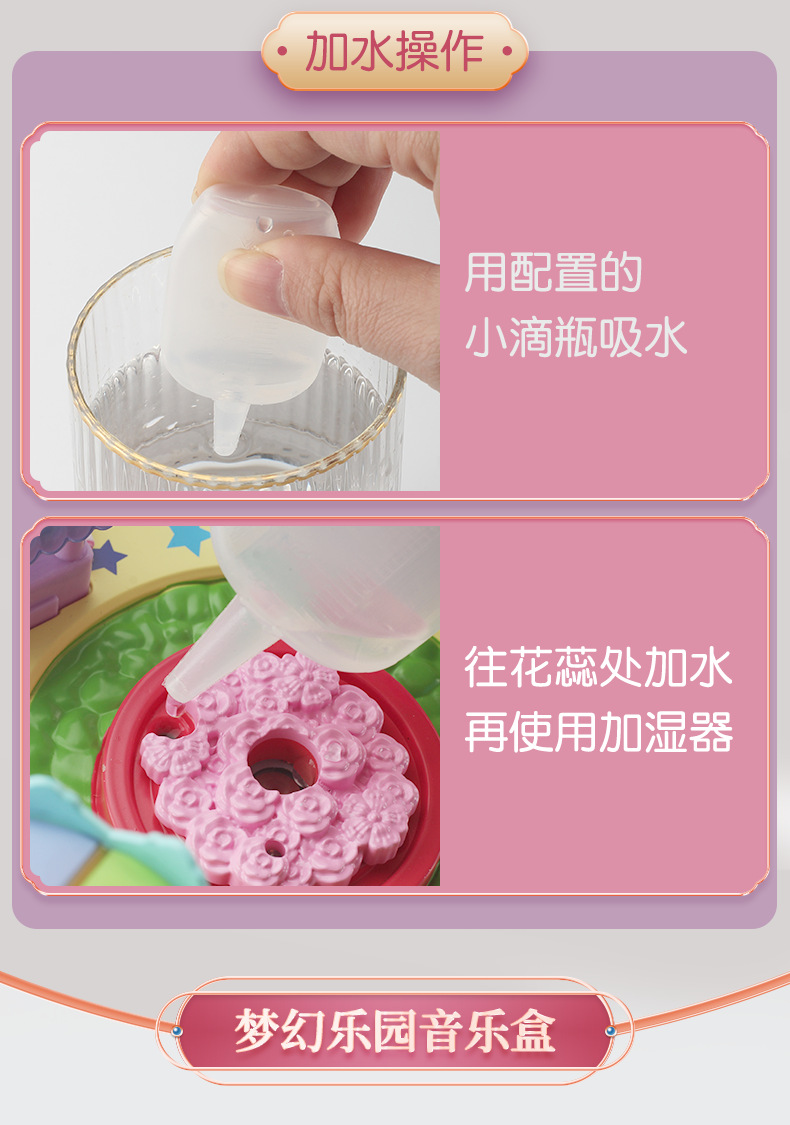 Ye Luoli Neverland Ranch Music Box Night Lolita Ice Princess Carousel Children New Year Gift Toys Girl Ye Luoli Neverland Ranch Music Box Night Lolita Ice Princess Carousel Children New Year Gift Toys Girl