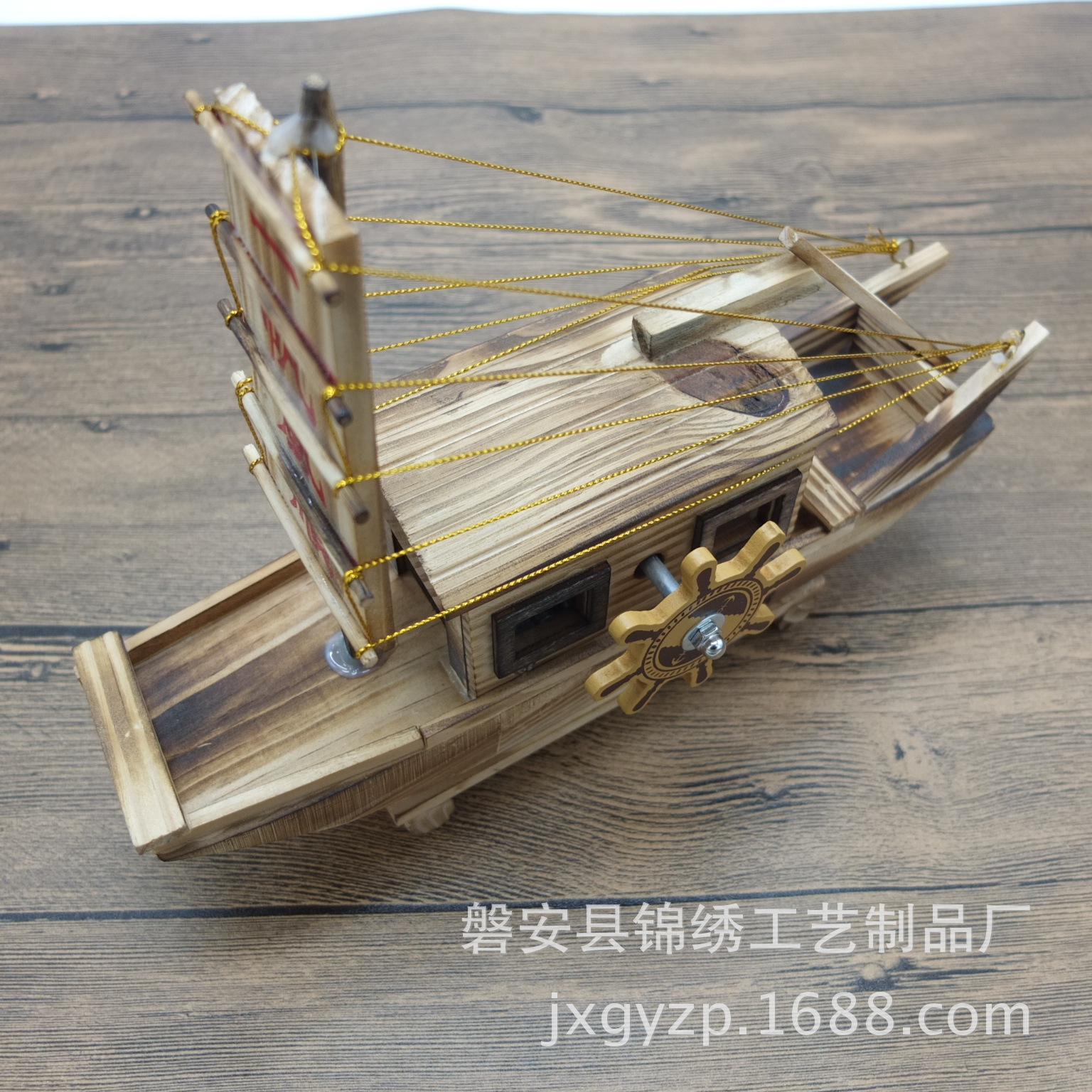 Factory Direct Sales Smooth Sailing Wooden Sailboat Decoration Music Box Music Box Factory Direct Sales Smooth Sailing Wooden Sailboat Decoration Music Box Music Box