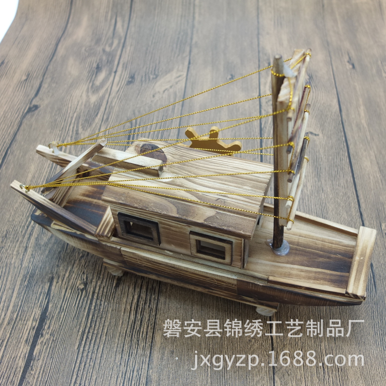 Factory Direct Sales Smooth Sailing Wooden Sailboat Decoration Music Box Music Box Factory Direct Sales Smooth Sailing Wooden Sailboat Decoration Music Box Music Box