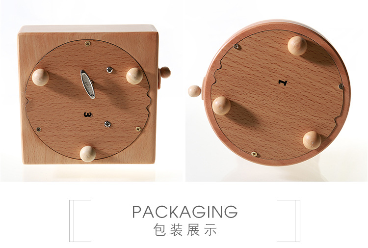 Junheng Spot European Castle Sky City Clockwork Music Box Music Box Wooden Craftwork Small Gift Decoration Junheng Spot European Castle Sky City Clockwork Music Box Music Box Wooden Craftwork Small Gift Decoration