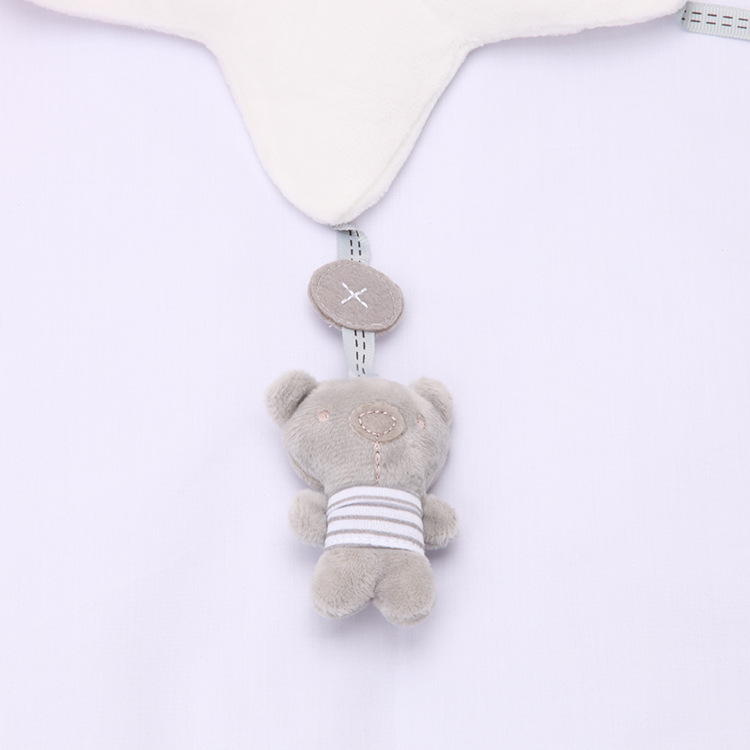 Baby Toys Five-Pointed Star Plush Rabbit Bear Rotating Music Bedside Bell Music Box Bed Bell Baby Toys Five-Pointed Star Plush Rabbit Bear Rotating Music Bedside Bell Music Box Bed Bell
