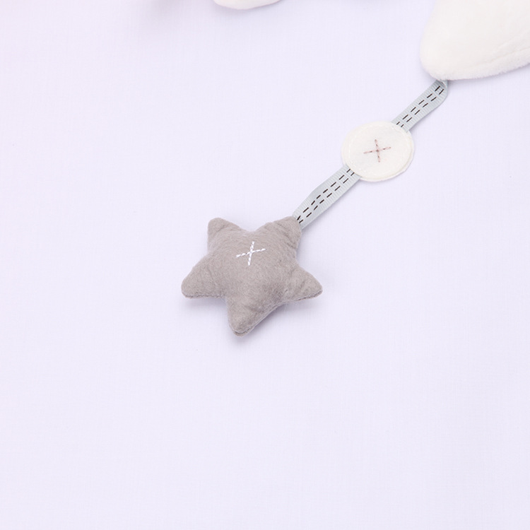Baby Toys Five-Pointed Star Plush Rabbit Bear Rotating Music Bedside Bell Music Box Bed Bell Baby Toys Five-Pointed Star Plush Rabbit Bear Rotating Music Bedside Bell Music Box Bed Bell