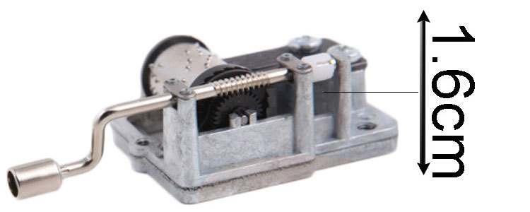 Music Box Accessories Ordinary Hand-Cranking Movement Metal Rocker Music Bell Movement Inner Rotating Music Box Movement Parts Music Box Accessories Ordinary Hand-Cranking Movement Metal Rocker Music Bell Movement Inner Rotating Music Box Movement Parts