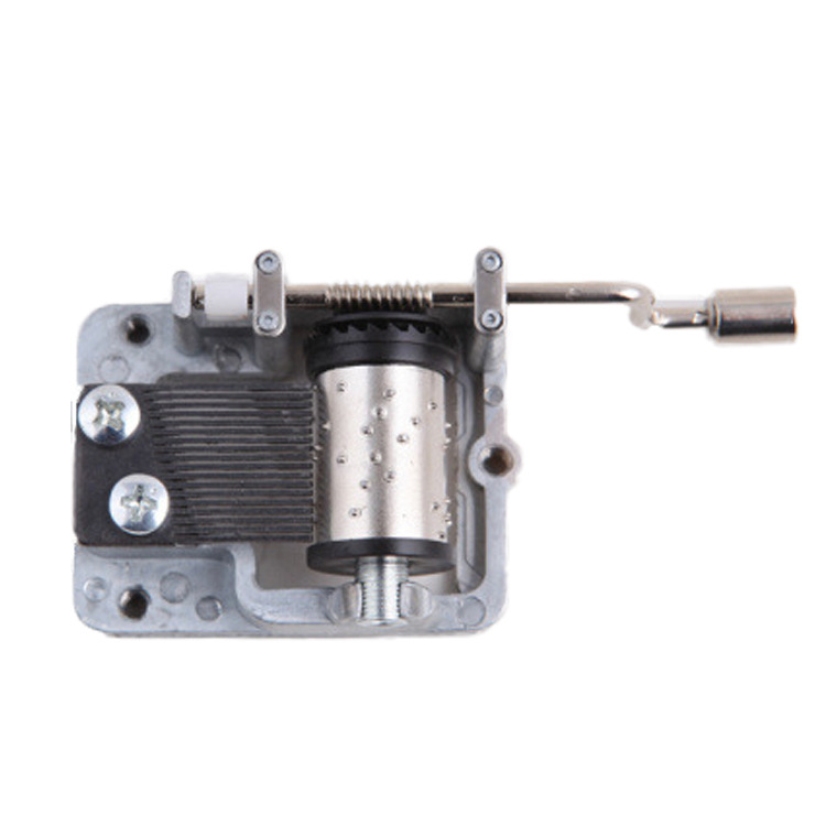 Music Box Accessories Ordinary Hand-Cranking Movement Metal Rocker Music Bell Movement Inner Rotating Music Box Movement Parts