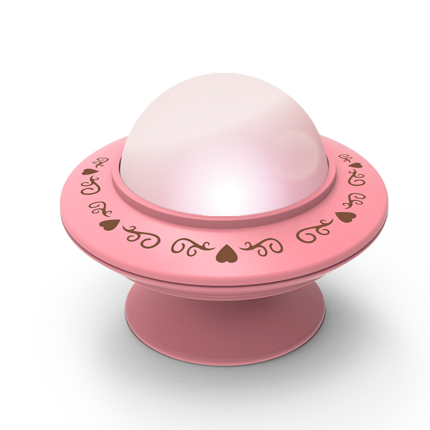 Romantic Starry SkyProjection Music Box Led Atmosphere UFO Music Box Cake Decorative Ornaments Children&#039;s Birthday Gifts