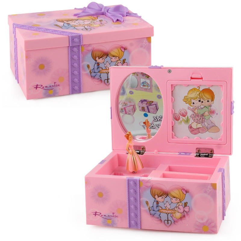[Small Single Youpin] Eight-Tone Music Box Dance Music Box Cartoon Jewelry Music Box 9209