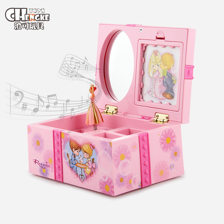 [Small Single Youpin] Eight-Tone Music Box Dance Music Box Cartoon Jewelry Music Box 9209