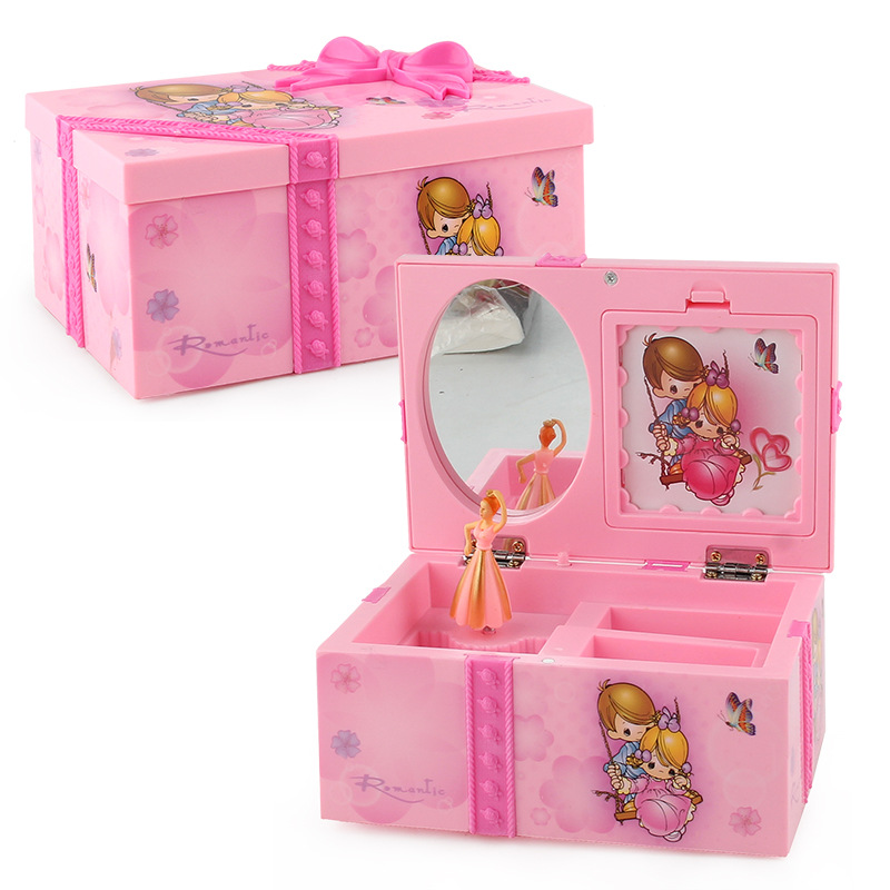 [Small Single Youpin] Eight-Tone Music Box Dance Music Box Cartoon Jewelry Music Box 9209