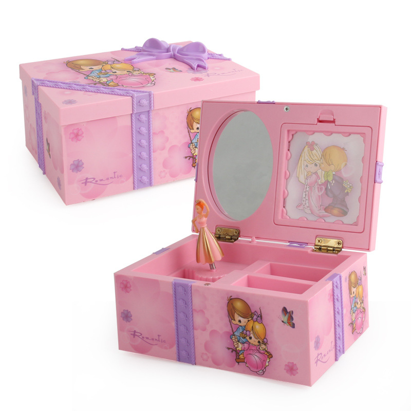 [Small Single Youpin] Eight-Tone Music Box Dance Music Box Cartoon Jewelry Music Box 9209