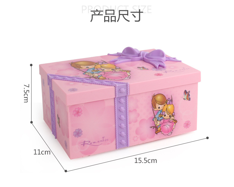 [Small Single Youpin] Eight-Tone Music Box Dance Music Box Cartoon Jewelry Music Box 9209