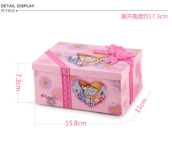 [Small Single Youpin] Eight-Tone Music Box Dance Music Box Cartoon Jewelry Music Box 9209